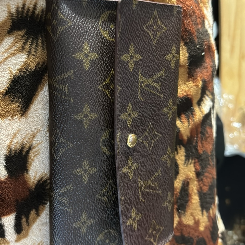 Louis Vuitton LV Vintage Long Porterville Wallet Signature France